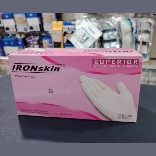 Iron Skin Powder Free Gloves